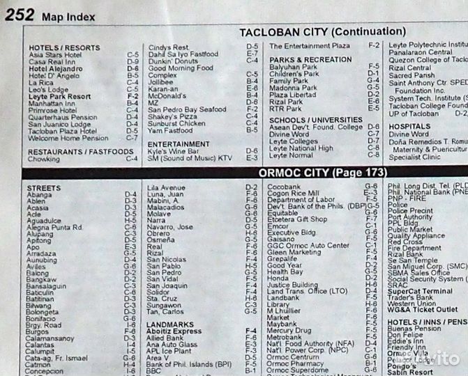 Туристический атлас по Филиппинам E-Z MAP