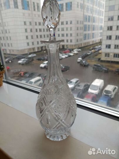 Графин хрустальный СССР