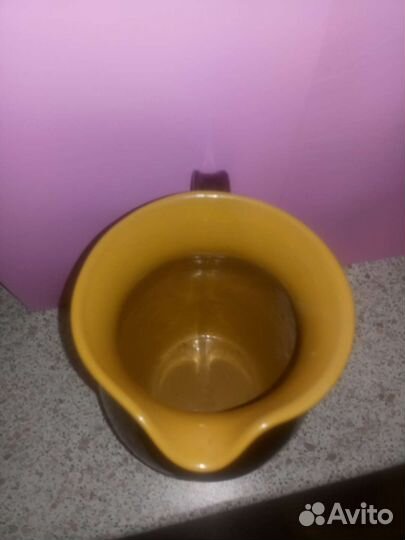 Керамический кувшин винтажный