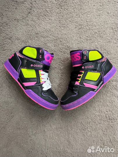 Дутые шузы кеды osiris nyc 83 vans globe dc