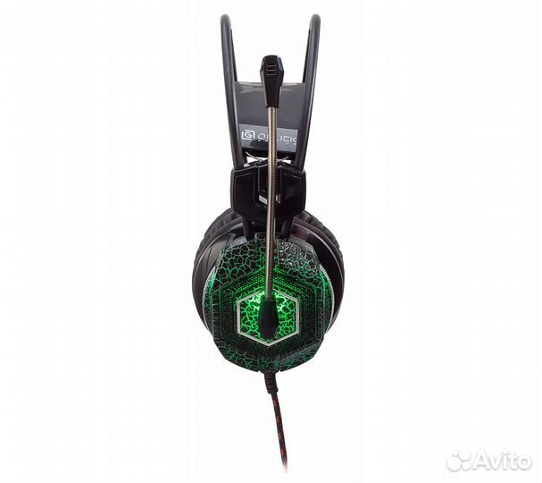 Компьютерная гарнитура Оклик HS-L500G Toxic, черны