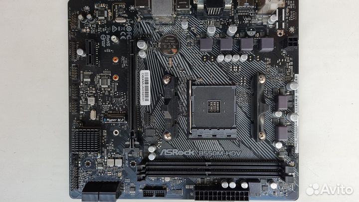 Asrock B550M-HDV сокет AM4