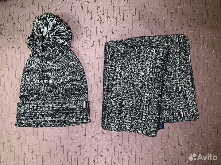 Комплект шапка и шарф
