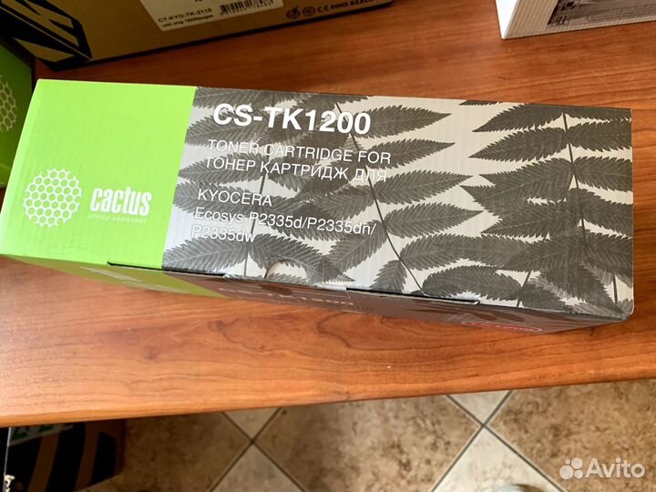 Тонер-картридж для Kyocera EcoSys TK-1200 Cactus