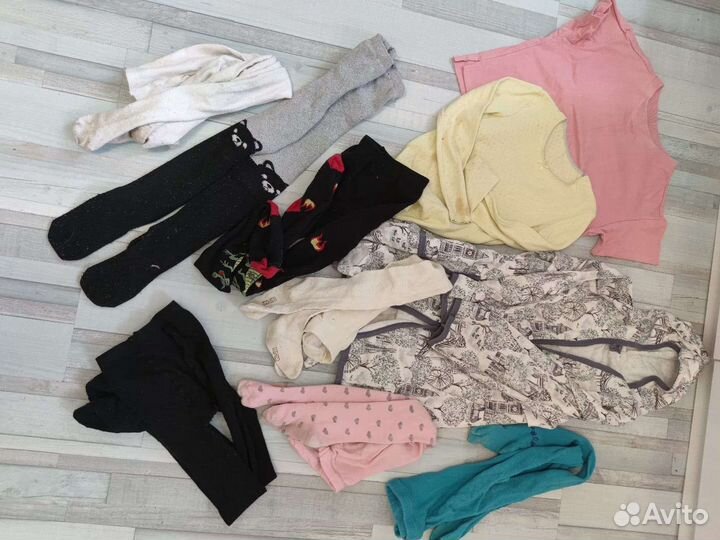 Детская одежда для девочек пакетом 110-128