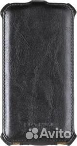 Флип-кейс samsung Galaxy S5 Кожа (Черный)
