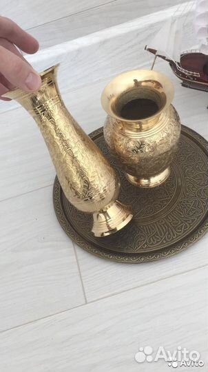 Рында Вазы Латунь Индия Штурвалы Якоря Брелок