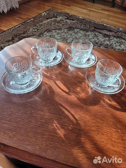 Чайные пары стекло,Турция, цена за всё