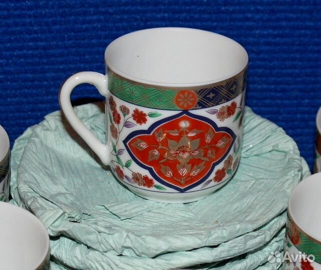 Кофейный набор. Литофания. Morita, Япония