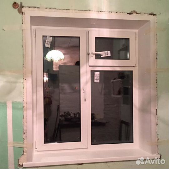 Окно пвх с форточкой