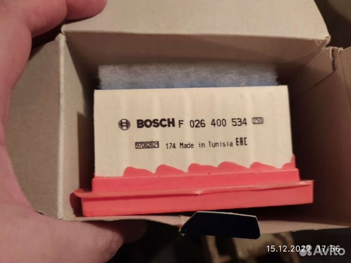 Воздушный фильтр LADA Vesta до 2019г