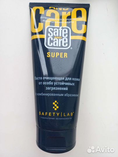 Паста очищающая и защитный крем