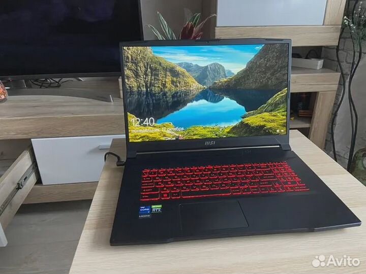 Игровой ноутбук MSI katana