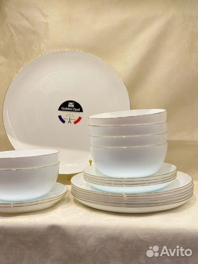 Набор столовой посуды на 6 персон. Luminarc