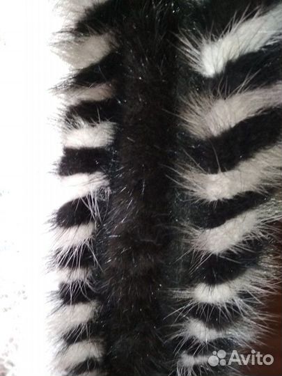 Норковая повязка на голову