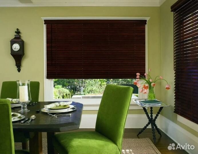 Горизонтальные жалюзи тканевые