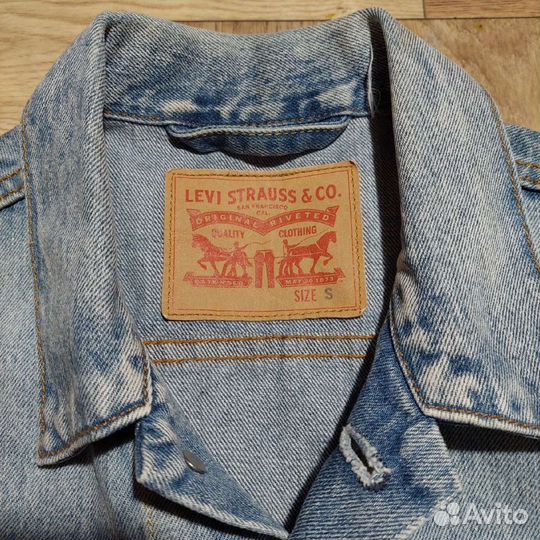 Джинсовая куртка levis оригинал