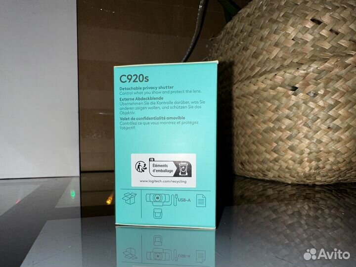 Веб-камера Logitech C920S HD Pro Webcam