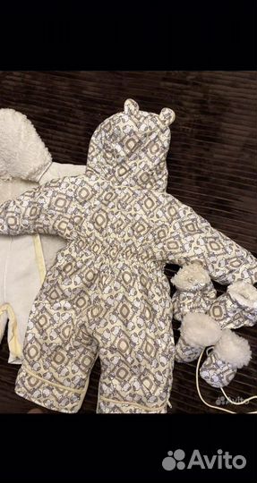 Зимний комбинезон-трансформер для малыша
