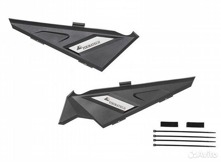 Боковые накладки рамы BMW R1250/1200GS/GSA LC, чер