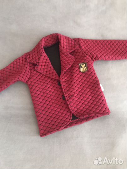 Пиджак с рубашкой для мальчика