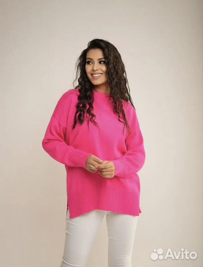 Свитер женский оверсайз 42-50