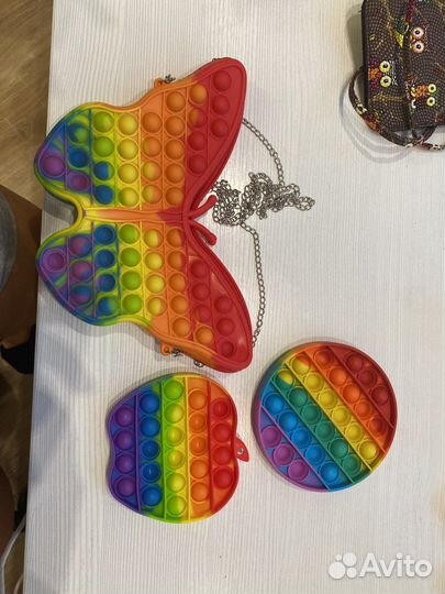 Поп ит симпл димпл, сумка поп ит