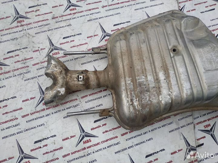 Глушитель задняя правая часть w221 M273 Mercedes