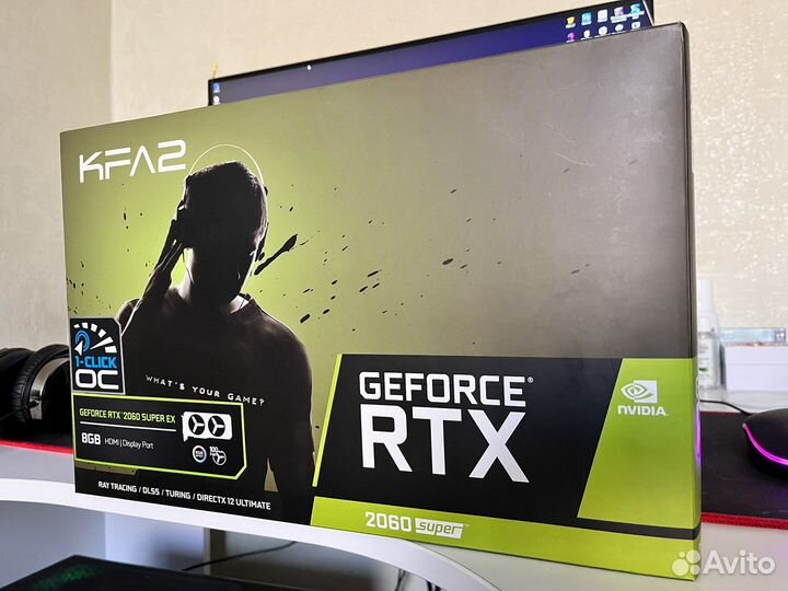 Видеокарта KFA2 GeForce RTX 2060 Super EX