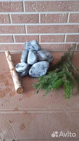 Змеевик шлифованный камни для бани