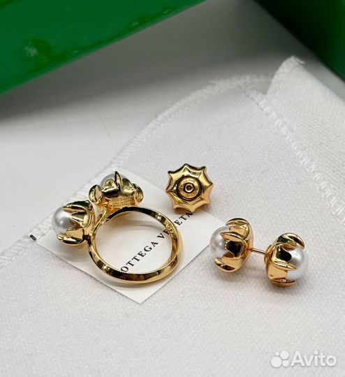 Bottega Veneta Серьги