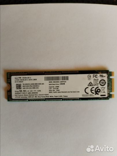 Ssd M2 SATA 128gb