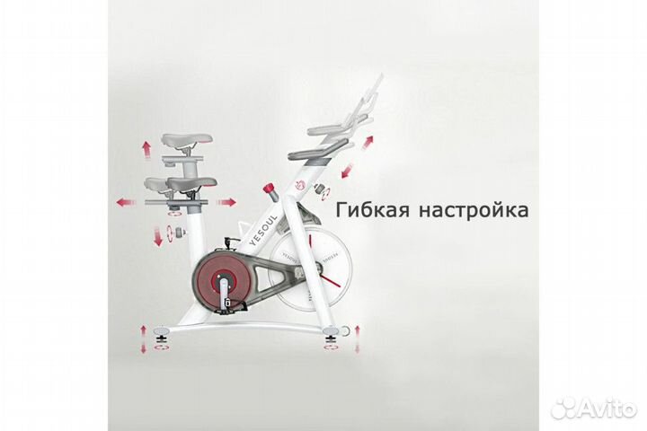 Велотренажер Yesoul BS3-W PRO plus