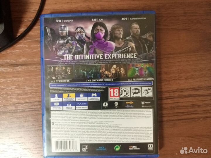 Mortal kombat 11 ps4 диск