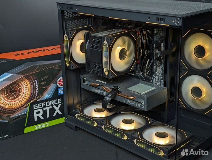 Новогодний пк Ryzen 5700X3D/RTX 3080Ti /32gb