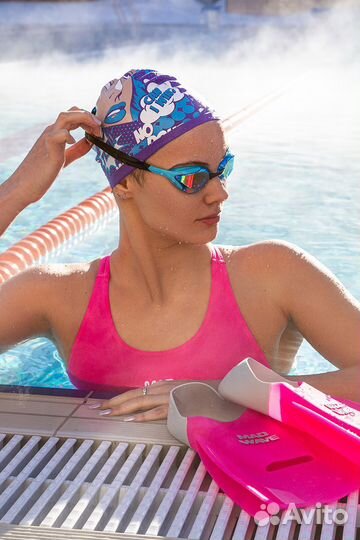 Шапочка для плавания силиконовая MadWave