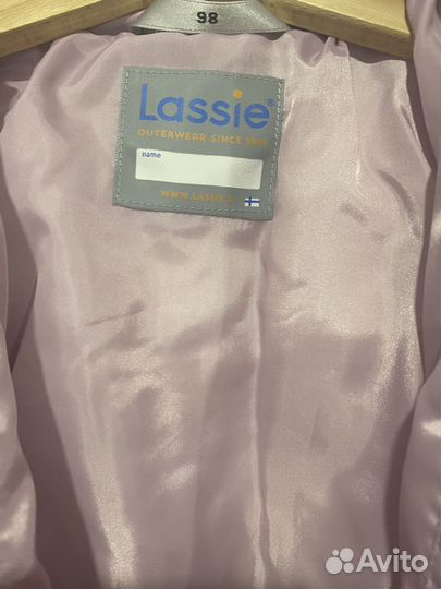 Куртка-пальто зимнее для девочки Lassie Новоебронь