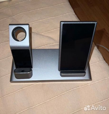 Бзу moonfish для iPhone,AirPods, серый