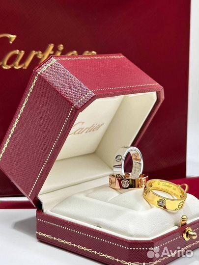 Cartier кольцо