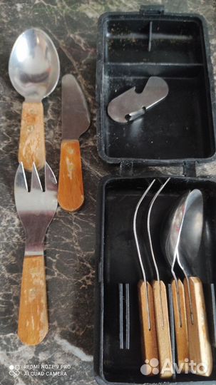 Набор походных столовых приборов