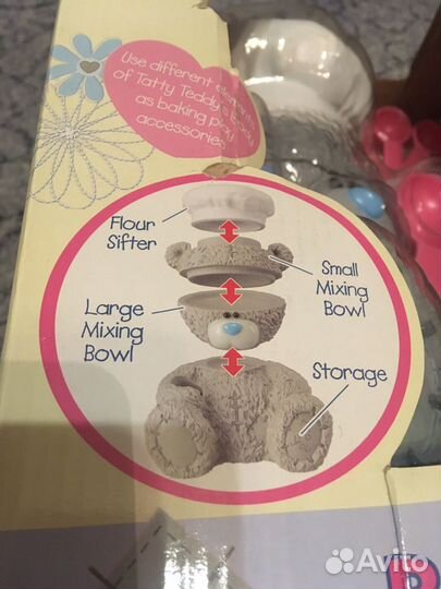 Мишка Taddy разборный новый