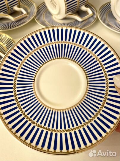 Чайные пары костяной фарфор Обьем 300 мл Большие