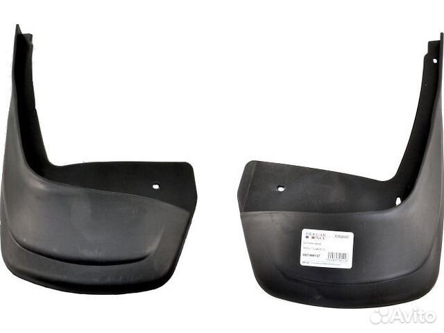 Брызговик задний (Комплект 2шт) Largus Logan