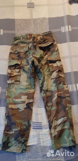 Брюки армии США, камуфлированные, оригинал