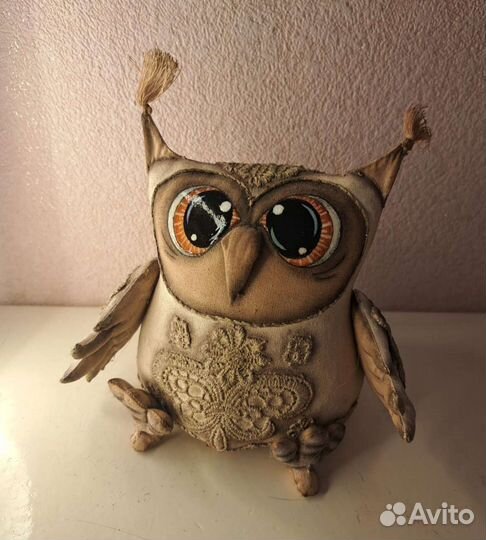 Сова интерьерная игрушка