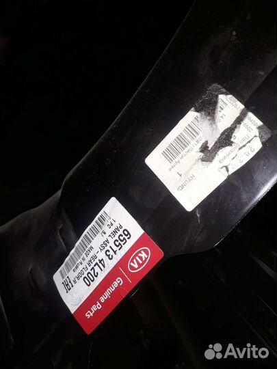 Солярис Пол багажника Хедай Солярис Хетчбэк 10-17