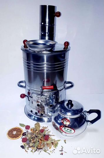 Самовар на дровах