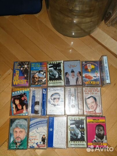 Аудиокассеты с Шансоном и Эстрадой