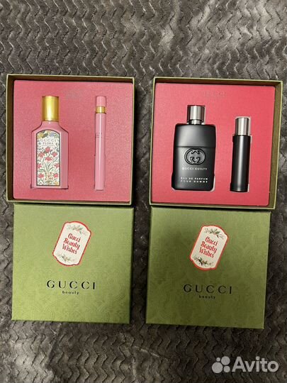 Духи gucci flora gorgeous gardenia, 50мл+ 10мл