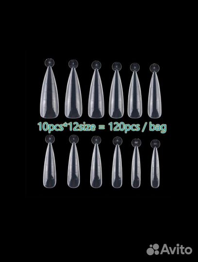 Верхние формы(миндаль)